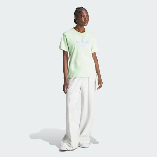 Vert T-shirt monogramme Trèfle