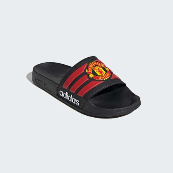Black Adilette Shower Manchester United Slides