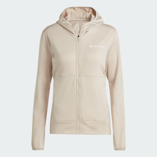 Beige CASACA CON CAPUCHA TERREX XPERIOR FELPA LIGERA