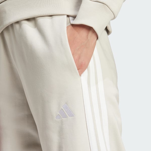 adidas Essentials 3-Stripes Open Hem French Terry Pants