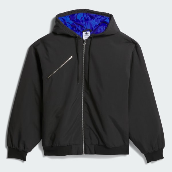adidas Shmoofoil Nylon Canvas Jacket - Black | Free Shipping adidas Shmoofoil Nylon Canvas Jacket - Black | Free Shipping
