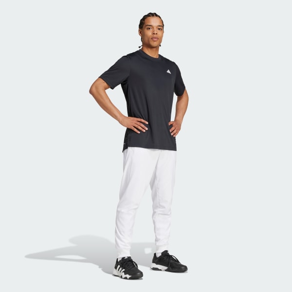 White Tennis Walk-On Tracksuit Bottoms