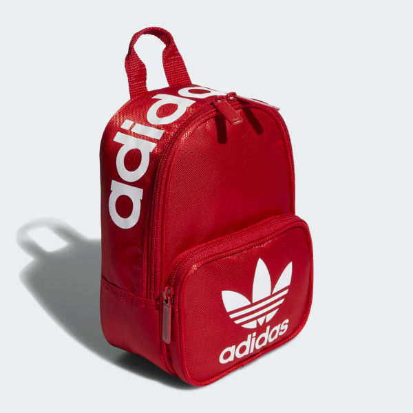adidas red mini backpack