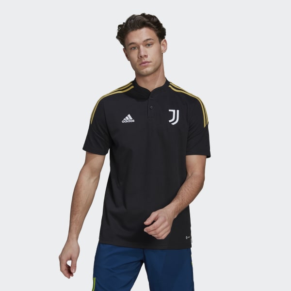 Czerń Juventus Condivo 22 Polo Shirt CL330