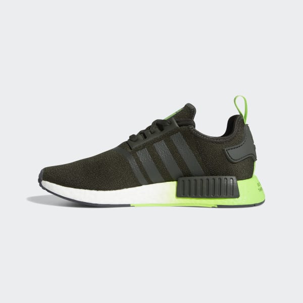 Green and black nmds discount