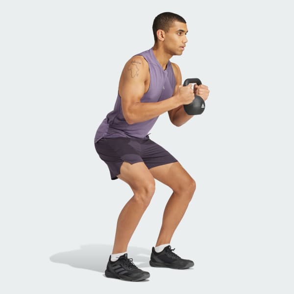 adidas Designed for Training Workout Shorts - Purple