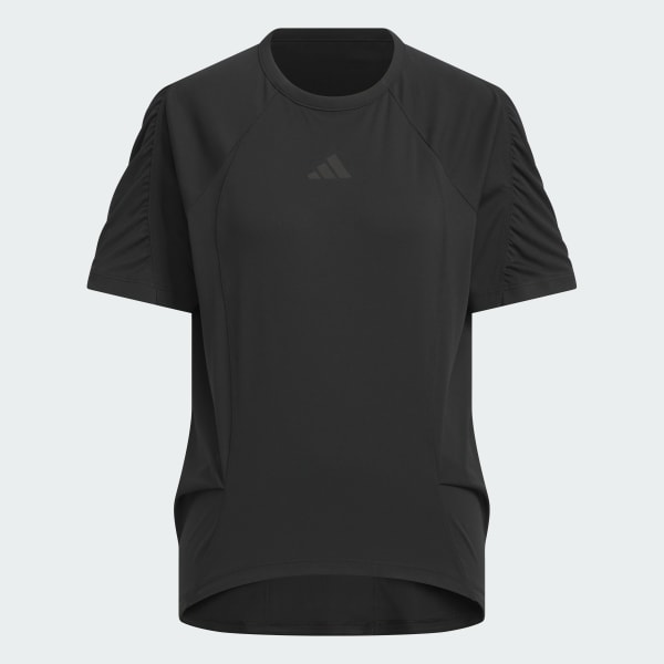 ブラック LUXFLOW スポーツ リラックスTシャツ
