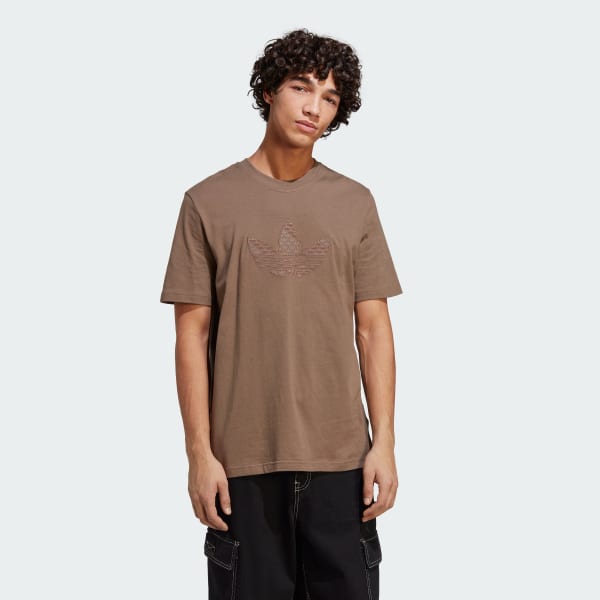 Brązowy Graphics Monogram Tee