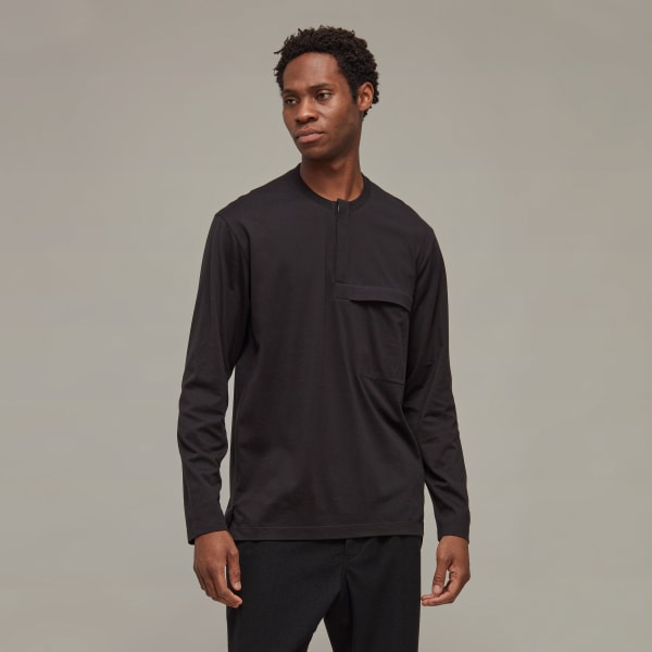 Sort Classic Henley DK318
