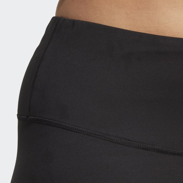 Negro Mallas 7/8 Training Essentials Corte Alto (Tallas Grandes)