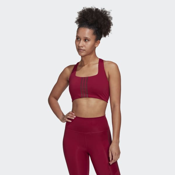 Hotline Medium-Impact Sports Bra in Red