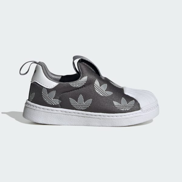 Grey Superstar 360 Shoes Kids