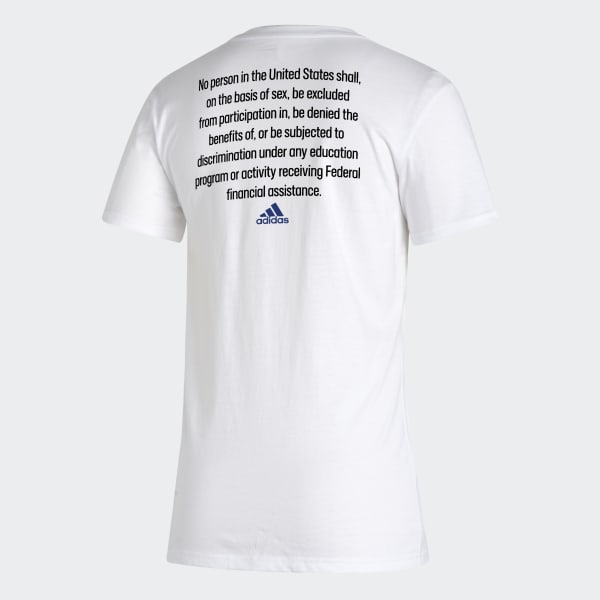 White Jayhawks Amplifier Tee