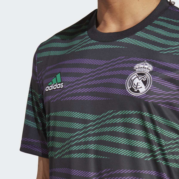 Nero Maglia Pre-Match Real Madrid