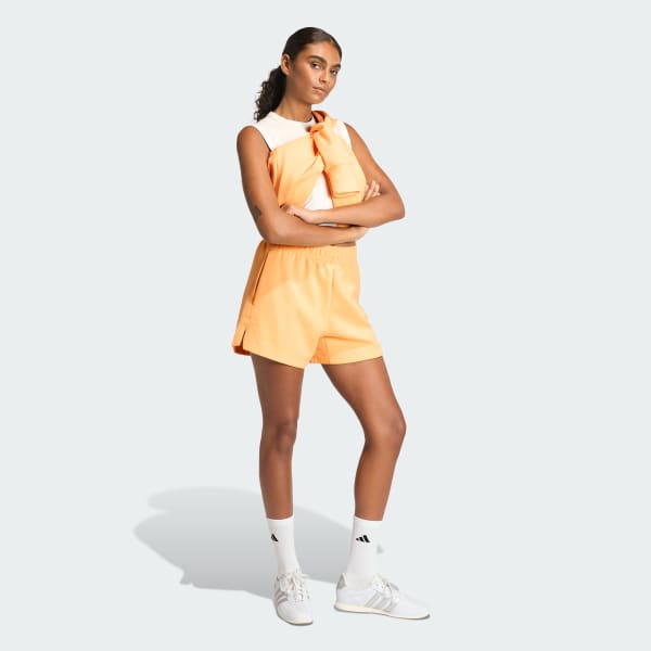 Orange Sweat-shirt ample Soft Lux