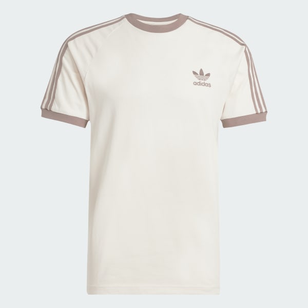 biela Tričko Adicolor Classics 3-Stripes Tee