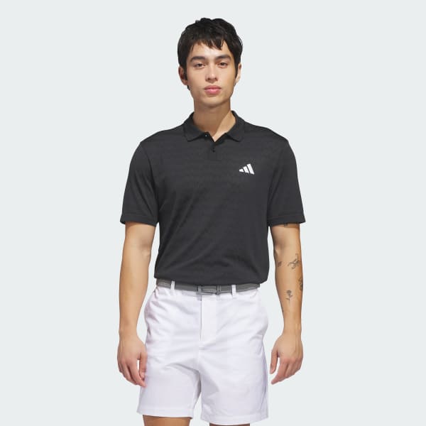 Black ULTIMATE365 TOUR SEAMLESS POLO SHIRT