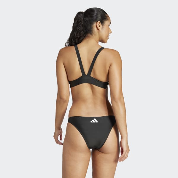 【Adidas コリア】 3-Stripes U-back Swimsuit adidas 3-Stripes U-back Swimsuit - Black | adidas UK