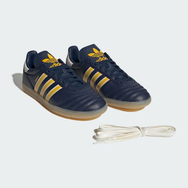 adidas SAMBA JP SHOES - Blue | Free Shipping with adiClub | adidas US