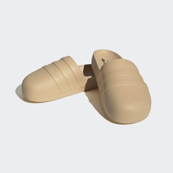 Beige Sandalias adilette