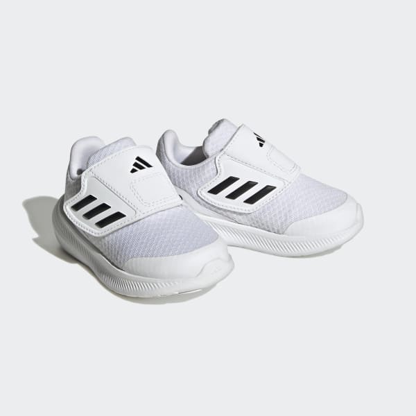 White RunFalcon 3.0 Hook-and-Loop Shoes