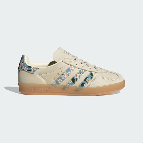 สีขาว รองเท้า Gazelle Indoor X Liberty London