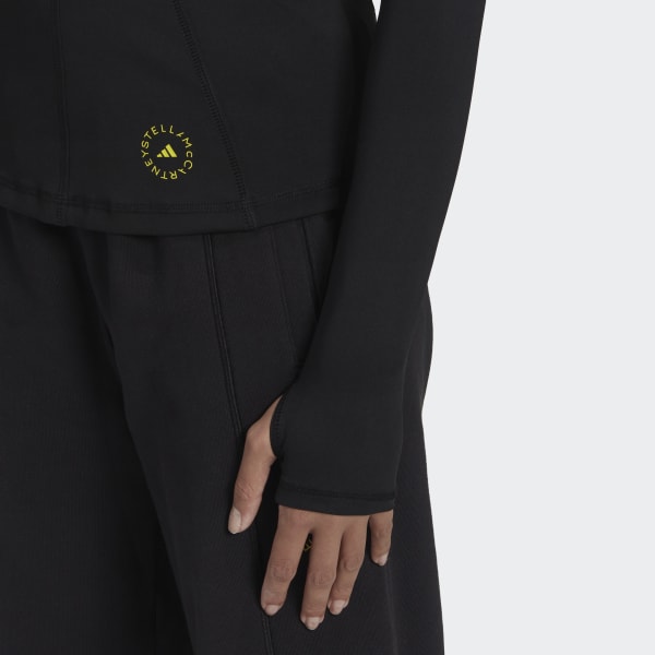 Black adidas by Stella McCartney TruePurpose Training Long-Sleeve Top DM077
