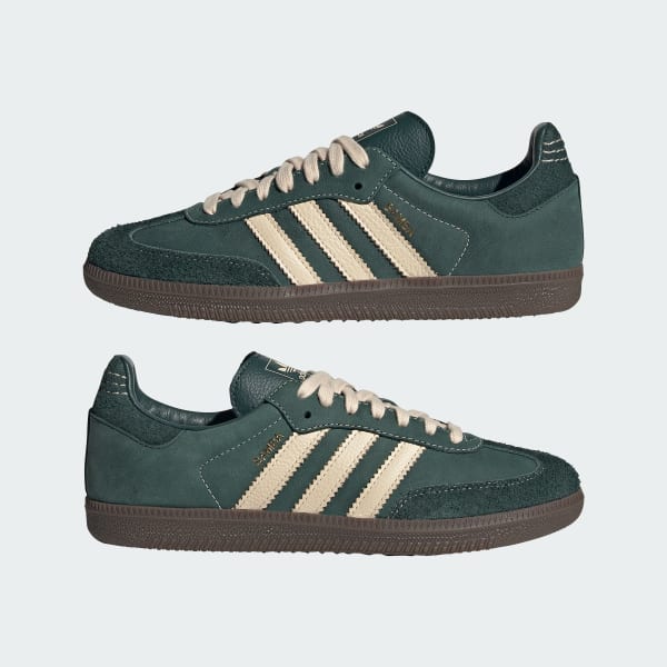 adidas Samba OG Shoes - Green | Free Shipping with adiClub
