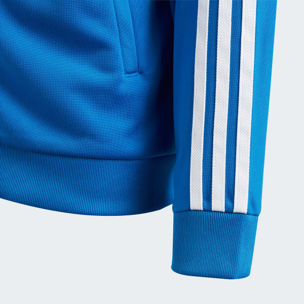 Bape x adidas store adicolor track top blue