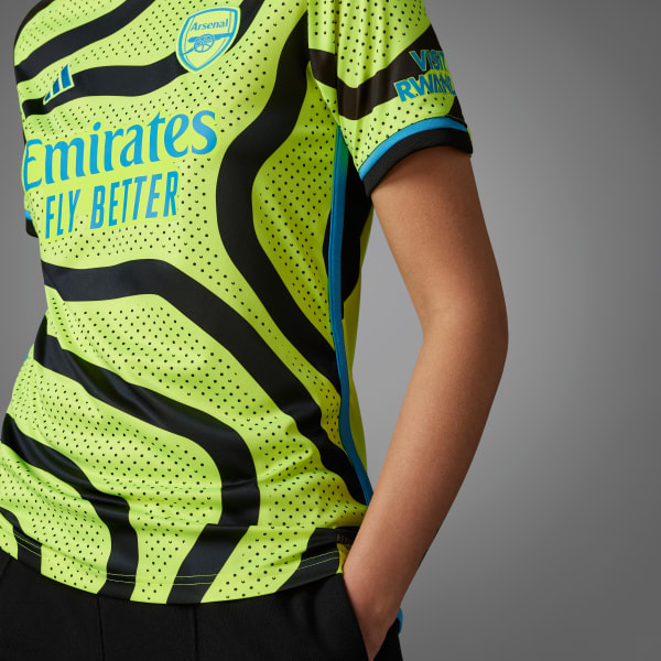 Arsenal adidas kit yellow clearance