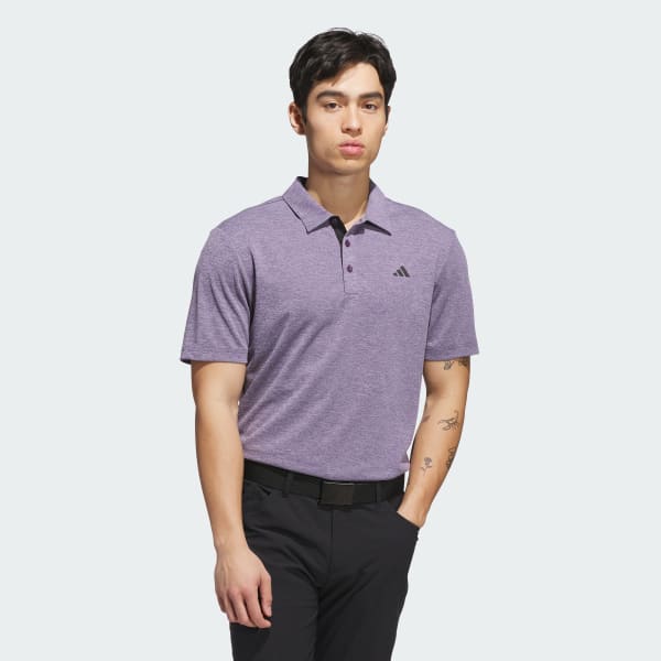 Fioletowy Drive Heather Polo Shirt