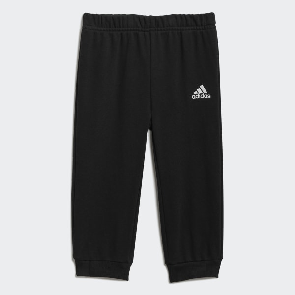 Negro Polera y Pantalón adidas Essentials