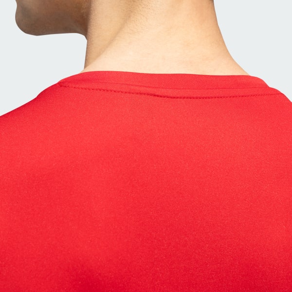 adidas Adizero Essentials Running Tee Red adidas India