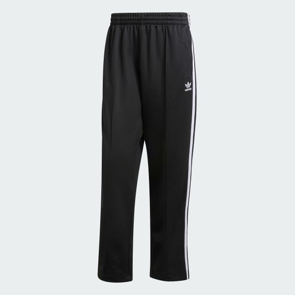Czerń Spodnie dresowe Adicolor Baggy Fit Firebird