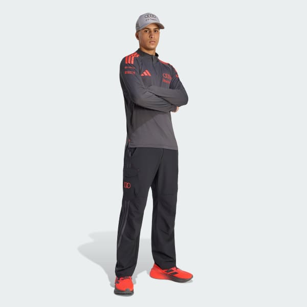 Svart AUDI REVOLUT F1 TEAM MECHANICS 1/4 ZIP