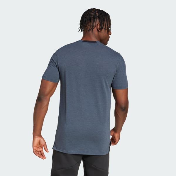 Blue Designed for Training Workout Tee