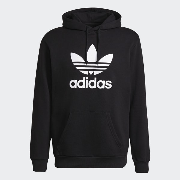 Conventie Identificeren Varken adidas Adicolor Classics Trefoil Hoodie - Black | Men's Lifestyle | adidas  US