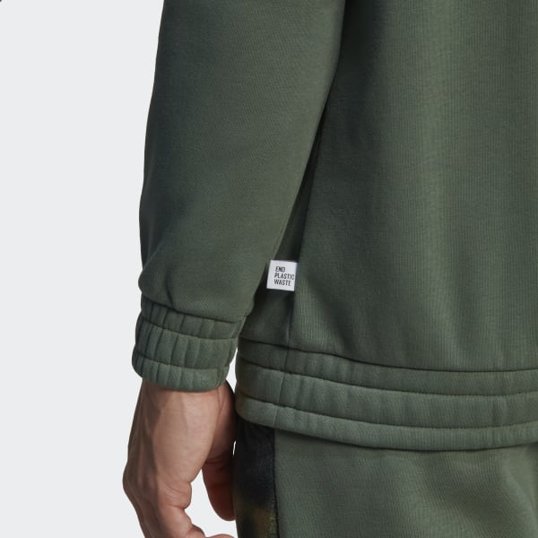 zelená Mikina Polar Fleece Nature D5804