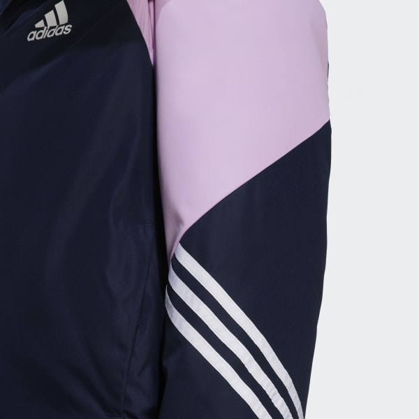 modrá Bunda Back to Sport Hooded TW373
