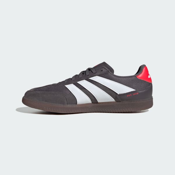 adidas Predator Freestyle Indoor Soccer Shoes - Grey | Free