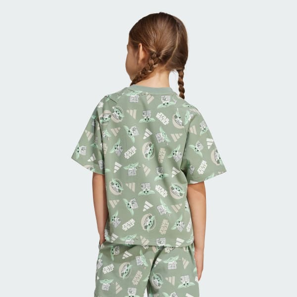 Green ADIDAS STAR WARS MANDALORIAN T-SHIRT