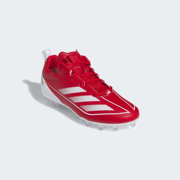 Red Adizero Electric.2 Football Cleats