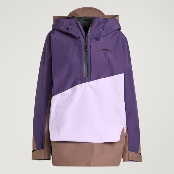 adidas Terrex Xploric 2 Layer Lined CLIMAPROOF Anorak - Purple