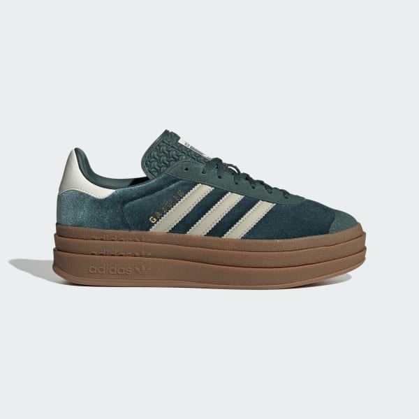 adidas Gazelle Bold Shoes Green adidas UK