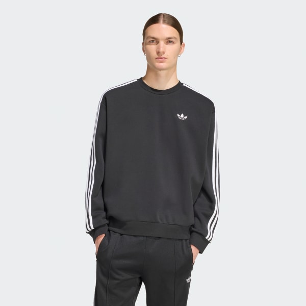 Sort ADICOLOR 3-STRIPES OVERSIZED CREWNECK