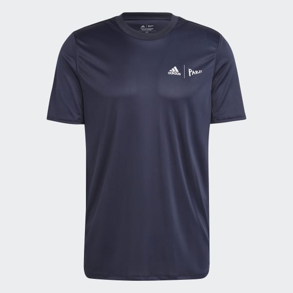 Blauw adidas x Parley Running T-shirt