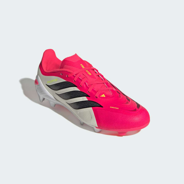 Merah Sepatu Sepak Bola Predator League Firm Ground Anak