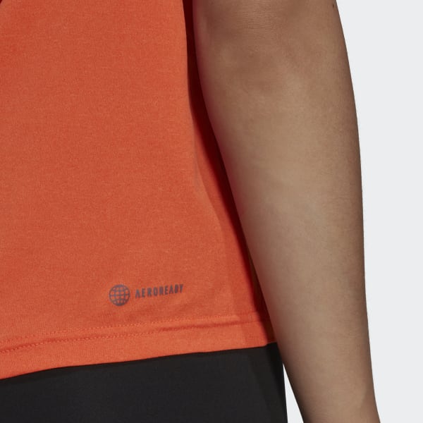 Naranja Playera Minimalista AEROREADY Made for Training KO368