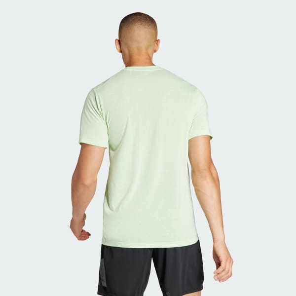 Green Train Essentials Feelready Logo Training Tee