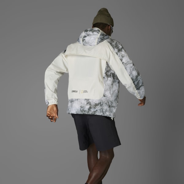 adidas グレー レインウェア adidas アディダス メンズ アウトドア レインジャケット